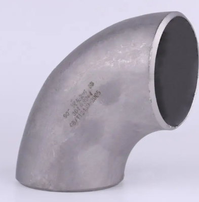 ASTM/UNS N02200 90 ডিগ্রি বাট ওয়েল্ডিং কনুই S/R DN80 SCH80 অ্যালয় স্টিল পাইপ ফিটিং