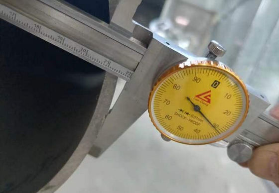 ASTM B338 / B862 DN200 STD TI অ্যালয় GR.2 ERW DIN 3.7035 বিজোড় টিউব টাইটানিয়াম UNS R50400 বিজোড় টিউব TI GR.2