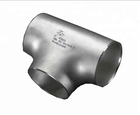 বিজোড় BW স্ট্রেইট টি 12" SCH-80 ASTM A403-WP316/316L ASME B16.9