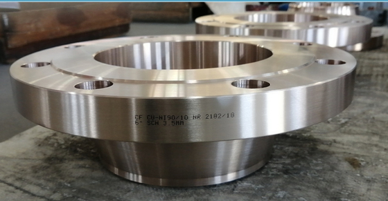 অ্যালয় স্টিলের ফ্ল্যাঞ্জ লং WN FF ASME B16.5 150# WT 2.5 Mm 2&quot; Cuni 9010