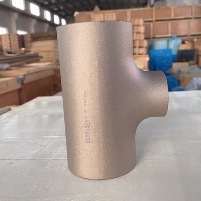 ASME B16.9 Butt Welding Equal/Reducing Tee ভেরিয়েবল সাইজ NPS1/2"-60" থেকে শুরু করে দ্রুত ডেলিভারি কম MOQ কাস্টমাইজযোগ্য উপাদান যেমন কার্বন স্টিল স্টেইনলেস স্টিল
