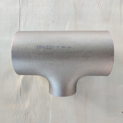 ASME B16.9 Butt Welding Equal/Reducing Tee ভেরিয়েবল সাইজ NPS1/2"-60" থেকে শুরু করে দ্রুত ডেলিভারি কম MOQ কাস্টমাইজযোগ্য উপাদান যেমন কার্বন স্টিল স্টেইনলেস স্টিল