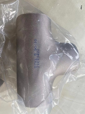 BW Tee ASTM B366 UNS N08825 নিকেল অ্যালয় বাট ওয়েল্ডিং ফিটিং ASME B16.9