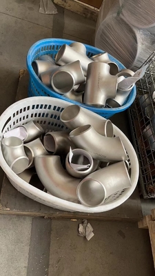 স্টেইনলেস স্টীল পাইপ ফিটিং 45 কনুই A403 গ্রেড WP 316 DN150 SCH10S বিজোড় কনুই