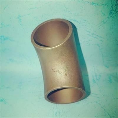 কপার নিকেল স্টিল পাইপ ফিটিং কাস্টমাইজড সাইজ C70600 BW কনুই LR 90D SCH40 ASME B16.9