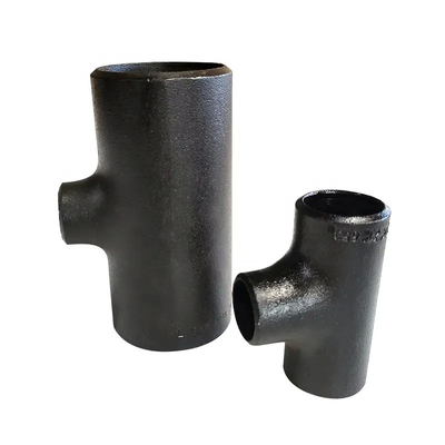 API5l কার্বন ইস্পাত কালো বিজোড় পাইপ ফিটিং CS সমান টি