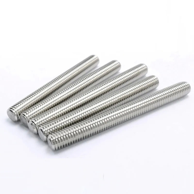 JIS ASTM A453 Gr 660 32750 32760 2205 N08020 N4400 অ্যালয় স্টিল M100 ফসফেটেড স্টুড বল্টু থ্রেড রড