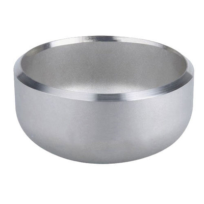 ANSI / ASME স্টেইনলেস স্টীল কার্বন স্টীল Buttwelding Cap কাস্টমাইজযোগ্য মাপ & উপাদান শিল্প গ্রেড