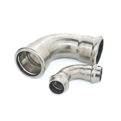 UNS N10276 BW Elbow STD 90D নিকেল অ্যালয় স্টিল বাট ওয়েল্ডিং পাইপ ফিটিং