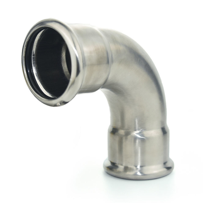 UNS N10276 BW Elbow STD 90D নিকেল অ্যালয় স্টিল বাট ওয়েল্ডিং পাইপ ফিটিং