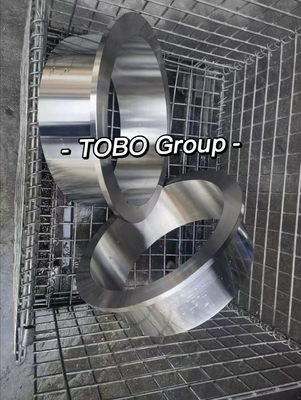 ASME B16.9 SCH80 A182 Gr.F51 ডুপ্লেক্স স্টেইনলেস স্টীল পাইপ ফিটিং শর্ট টাইপ স্টাব এন্ড
