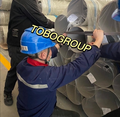 ডুপ্লেক্স স্টেইনলেস স্টিল পাইপ 3&quot; SCH80 UNS S31803 ASME B36.10