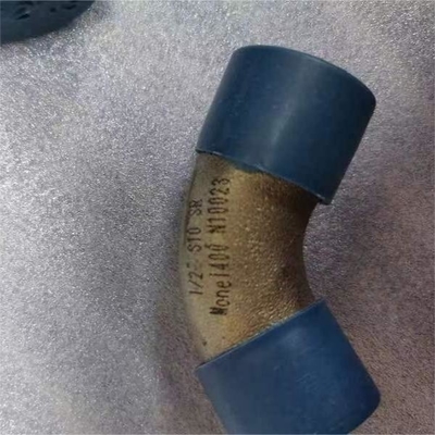 স্টিল পাইপ ফিটিং কনুই এলআর নিকেল অ্যালয় ASTM B366 N04400 Monel 400 90 ডিগ্রি কনুই