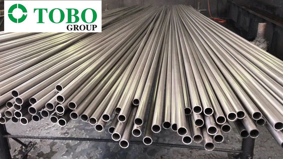 ASTM B338 Gr9 টাইটানিয়াম অ্যালয় রাউন্ড পাইপ ১০ ইঞ্চি ২০ মিমি পালিশড হট রোলড