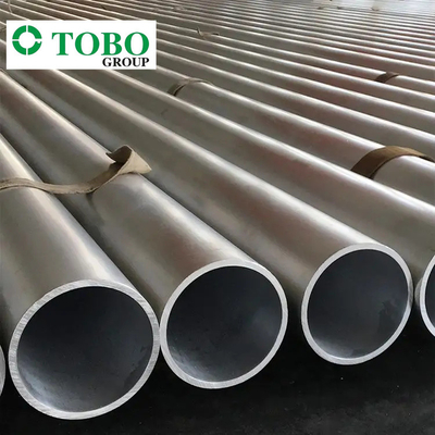 TOBO/METAL 2.7 স্পেসিফিক গ্রেভিটি অ্যালুমিনিয়াম অ্যালোয় পাইপ ভ্যাকুওস ইন্ডাস্ট্রিয়াল অ্যাপ্লিকেশনের জন্য মেশিনযুক্ত পৃষ্ঠের সাথে