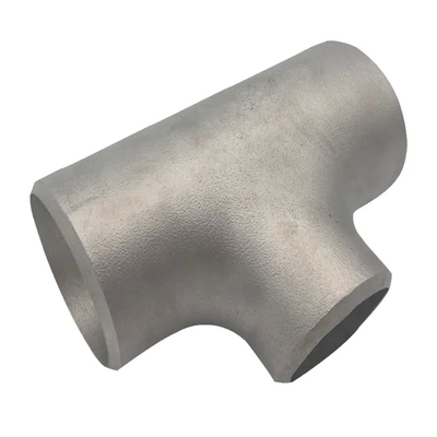 ASTM B363 Gr2 টাইটানিয়াম হ্রাসকারী টি টাইটানিয়াম অ্যালয় পাইপ ফিটিং নকল উচ্চ চাপ