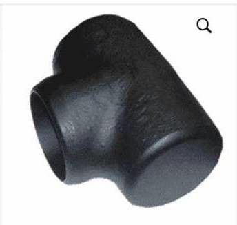 ভাল মানের কার্বন ইস্পাত পাইপ ফিটিং A234 WPB 3&quot; SCH40 BW Tee ASME B16.9