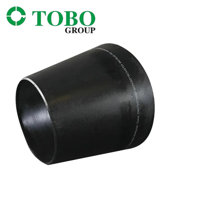 টাইটানিয়াম কার্বন ইস্পাত পাইপ ফিটিং ASTM B363 Ti Gr7 2'' x 1'' SCH10S x SCH40S টাইটানিয়াম অ্যালয় সোয়াজ স্তনবৃন্ত