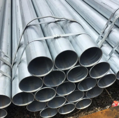 গ্যালভানাইজড SCH80 হট ডাম্প টিউব 10.97mm প্রাচীর নির্মাণের জন্য ASTM A53 স্ট্যান্ডার্ড SGCC গ্রেড