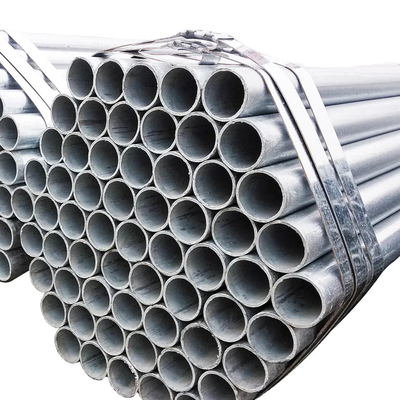গ্যালভানাইজড SCH80 হট ডাম্প টিউব 10.97mm প্রাচীর নির্মাণের জন্য ASTM A53 স্ট্যান্ডার্ড SGCC গ্রেড