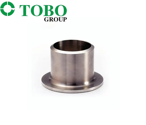 80 ASME B16.9 ASME B363 EN1092 WPT2 টাইটানিয়াম ল্যাপ জয়েন্ট স্টাব এন্ড