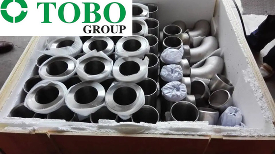 80 ASME B16.9 ASME B363 EN1092 WPT2 টাইটানিয়াম ল্যাপ জয়েন্ট স্টাব এন্ড