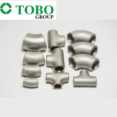 ইনকোনেল 600/601/625/718/617 নিকেল অ্যালয় 625 Uns N06625 পাইপ ফিটিং 90 ডিগ্রি এলবো টি