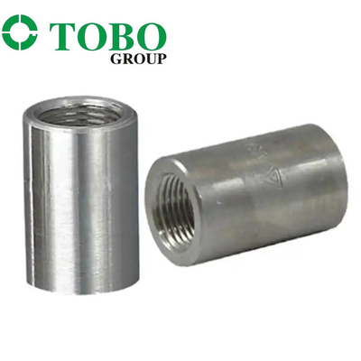 ANSI/ASME স্টেইনলেস স্টীল কার্বন স্টীল থ্রেডেড কাপলিং কাস্টমাইজযোগ্য আকার এবং উপাদান শিল্প গ্রেড