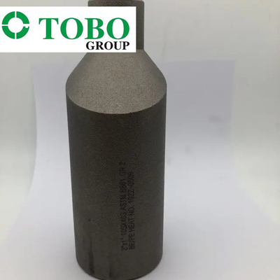 নকল পাইপ ফিটিং টাইটানিয়াম অ্যালয় স্টিল ASTM B861 GR2 2'' x 1'' SCH10S x SCH40S টাইটানিয়াম অ্যালয় সোয়াজ স্তনবৃন্ত