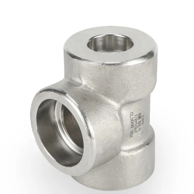 ASME B16.11 NPS3 #3000 NPT-F থ্রেডেড ইকুয়াল টি SA-182 F304L / SA-403 WP304L