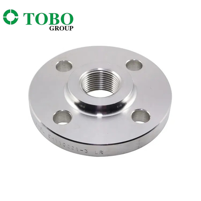 ASTM A182 Gr F55 ASME/ANSI/ASA B16.5 SS থ্রেডেড প্লেট ফ্ল্যাঞ্জ