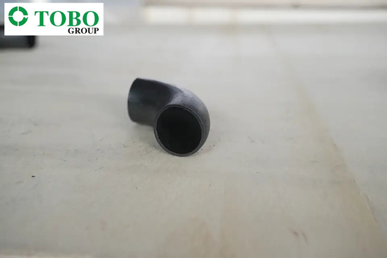 TOBO কাস্টমড সাইজ A234 WP5 অ্যালয় স্টিল পাইপ ফিটিংস / 90 ডিগ্রি ঢালাই কনুই