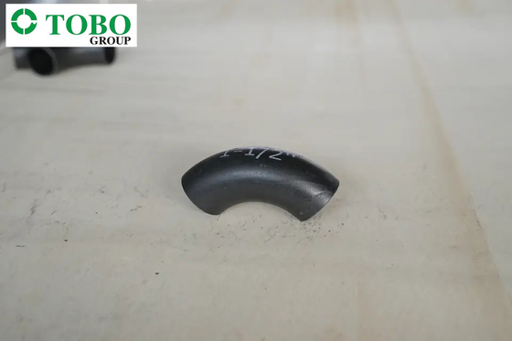 TOBO কাস্টমড সাইজ A234 WP5 অ্যালয় স্টিল পাইপ ফিটিংস / 90 ডিগ্রি ঢালাই কনুই