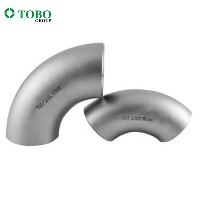 স্টেইনলেস স্টীল পাইপ ফিটিং SMLS BW 45° SR কনুই 316L SCH40 12&quot; ASME B16.9