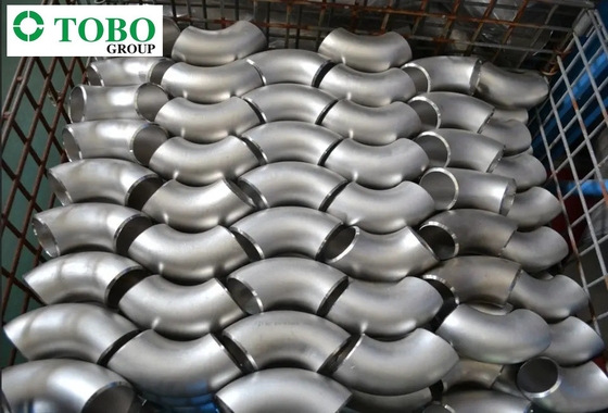 বাট- ওয়েল্ডেড কনুই 90D L/R SCCHSTD ANSI B16.9 ASTM A234 WPB পাইপফিটিং