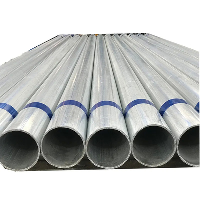 গ্যালভানাইজড SCH80 হট ডাম্প টিউব 10.97mm প্রাচীর নির্মাণের জন্য ASTM A53 স্ট্যান্ডার্ড SGCC গ্রেড
