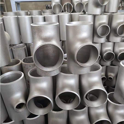 অ্যালয় স্টিল পাইপ ফিটিং ASME B16.9 ASTM A234 WP11 সিমলেস টি 2'' SCH40 সমান টি