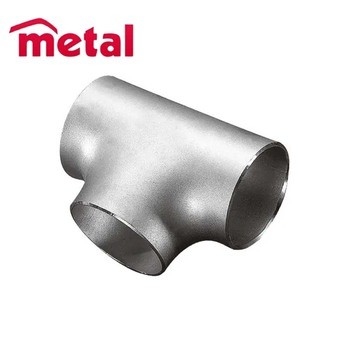 বাট ওয়েল্ডিং ফিটিং সমান টি A403 WP316 1” ASME B16.9 SCH10S - SCH160