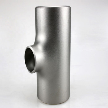 বাট ওয়েল্ডিং ফিটিং সমান টি A403 WP316 1” ASME B16.9 SCH10S - SCH160