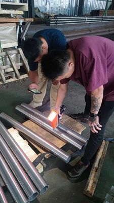 মেডিকেল সরঞ্জামের জন্য প্রিসিশন টাইটানিয়াম অ্যালয় DIN 17850 স্ট্যান্ডার্ড কাস্টম ডায়ামিটার টাইটানিয়াম অ্যালয় পাইপ