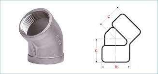 উচ্চ মানের টাইটানিয়াম খাদ ফিটিং SR BW 90°Elbow Ti Gr2 3&quot; STD ASME B16.9
