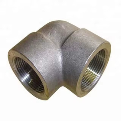 কব্জি 90 ডিগ্রী 2&quot; 3000 6000 A105N A350LF2+N ASME B16.11 জালিয়াতি থ্রেড সকেট সোয়েড SW কব্জি