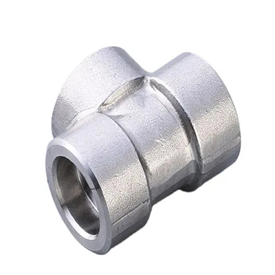 ASME B16.9 থ্রেডেড টি ভেরিয়েবল সাইজ NPS1/2 "-60" থেকে দ্রুত ডেলিভারি কম MOQ কাস্টমাইজযোগ্য উপাদান যেমন কার্বন স্টিল স্টেইনলেস স্টিল
