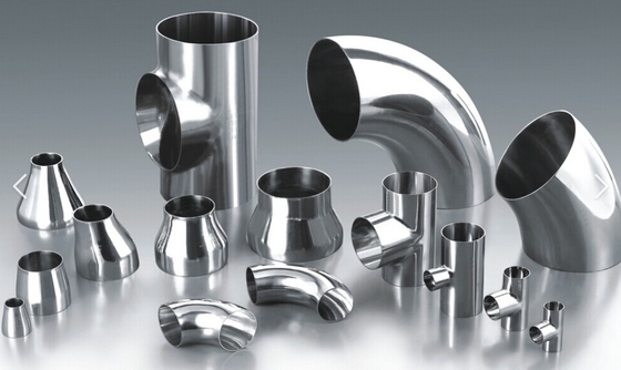 স্টেইনলেস স্টীল পাইপ ফিটিং 90 ডিগ্রী OD 3" SCH40S A403 LR BW Elbow