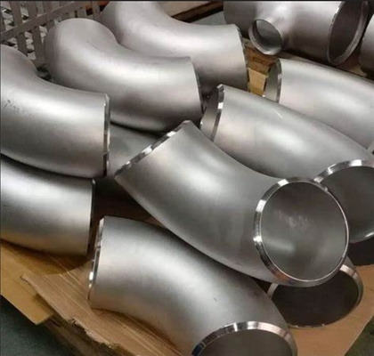 স্টেইনলেস স্টীল পাইপ ফিটিং 90 ডিগ্রী OD 3" SCH40S A403 LR BW Elbow