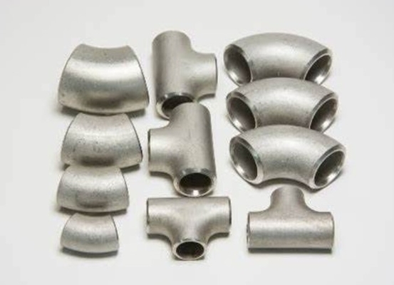 ASME B16.9 SMLS 4" SCH50 সুপার ডুপ্লেক্স পাইপ ফিটিং সমান টি ফিটিং
