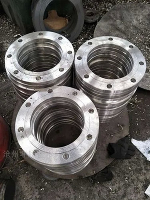 304 316L স্টেইনলেস অ্যালগরি স্টীল কাঠামো ASME B16.47 B16.5 ANSI ক্লাস 150 300 পাউন্ড DIN RF FF স্লিপ-অন তাই ফ্ল্যাঞ্জ উপর স্লিপ