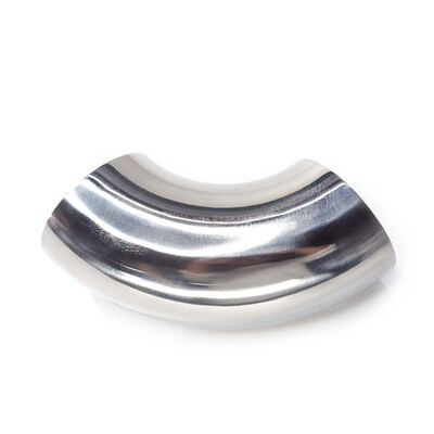 Polished 304 Stainless Steel Elbow, 90 Degree Butt Weld Fitting for Plumbing
