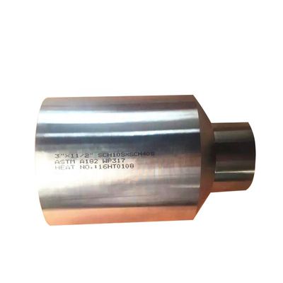 বিজোড় স্টেইনলেস স্টীল A182 WP317 SCH10SxSCH40S PBE সোয়াজ স্তনবৃন্ত