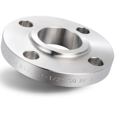 ASTM A182 SS316 স্লিপ অন ফ্ল্যাঞ্জ 4&quot; ওয়েল্ডেড পাইপ ফিটিং 300LB SO